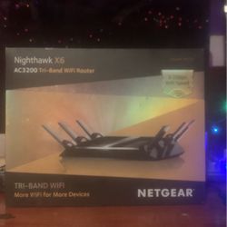 Netgear Nighthawk X6 AC3200 Tri-band WiFi Router 