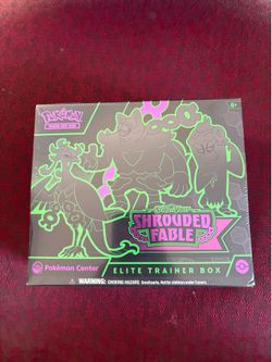 Shrouded Fable Pokemon center pc etb