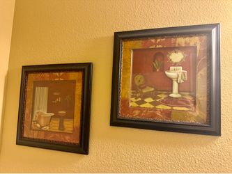 Red Bathroom Decor