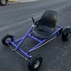 Gocart frame with seat and tires