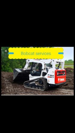 bobcat , backhoe