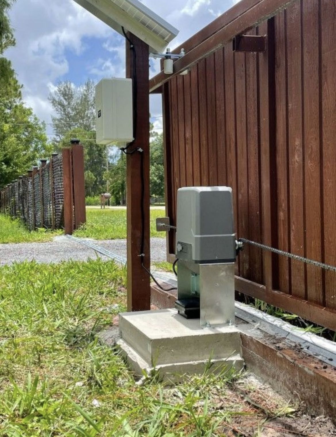 Motor Para Rejas Con Panel Solar | Motor For Gate With Solar Panel