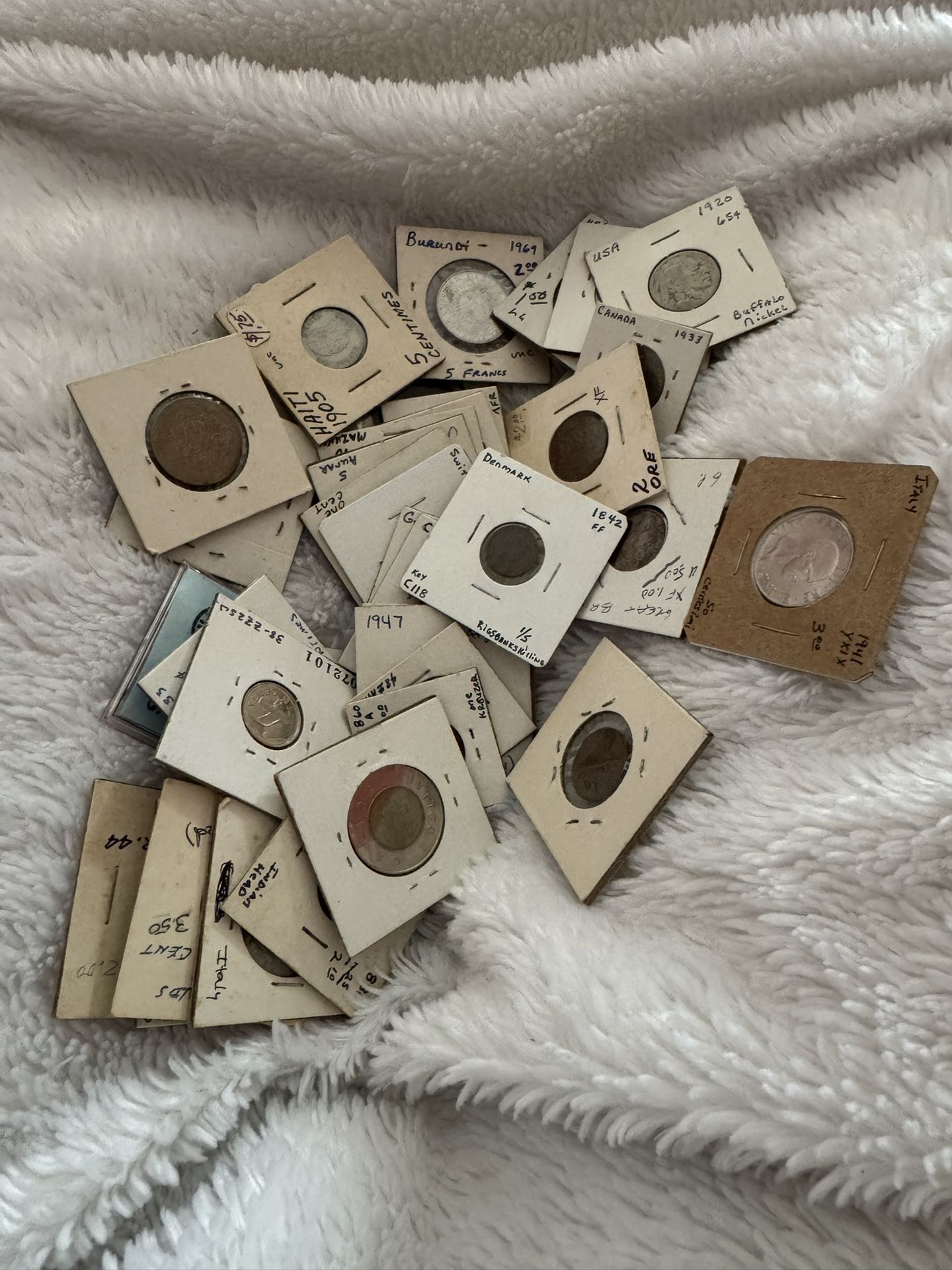 Vintage Estate Large Coin Collection from All Areas