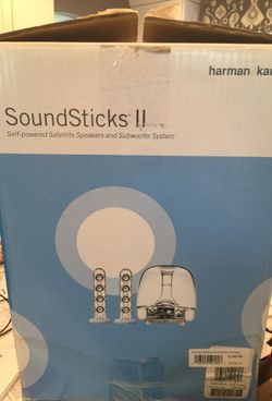 Soundsticks II Harman Kardon NIB