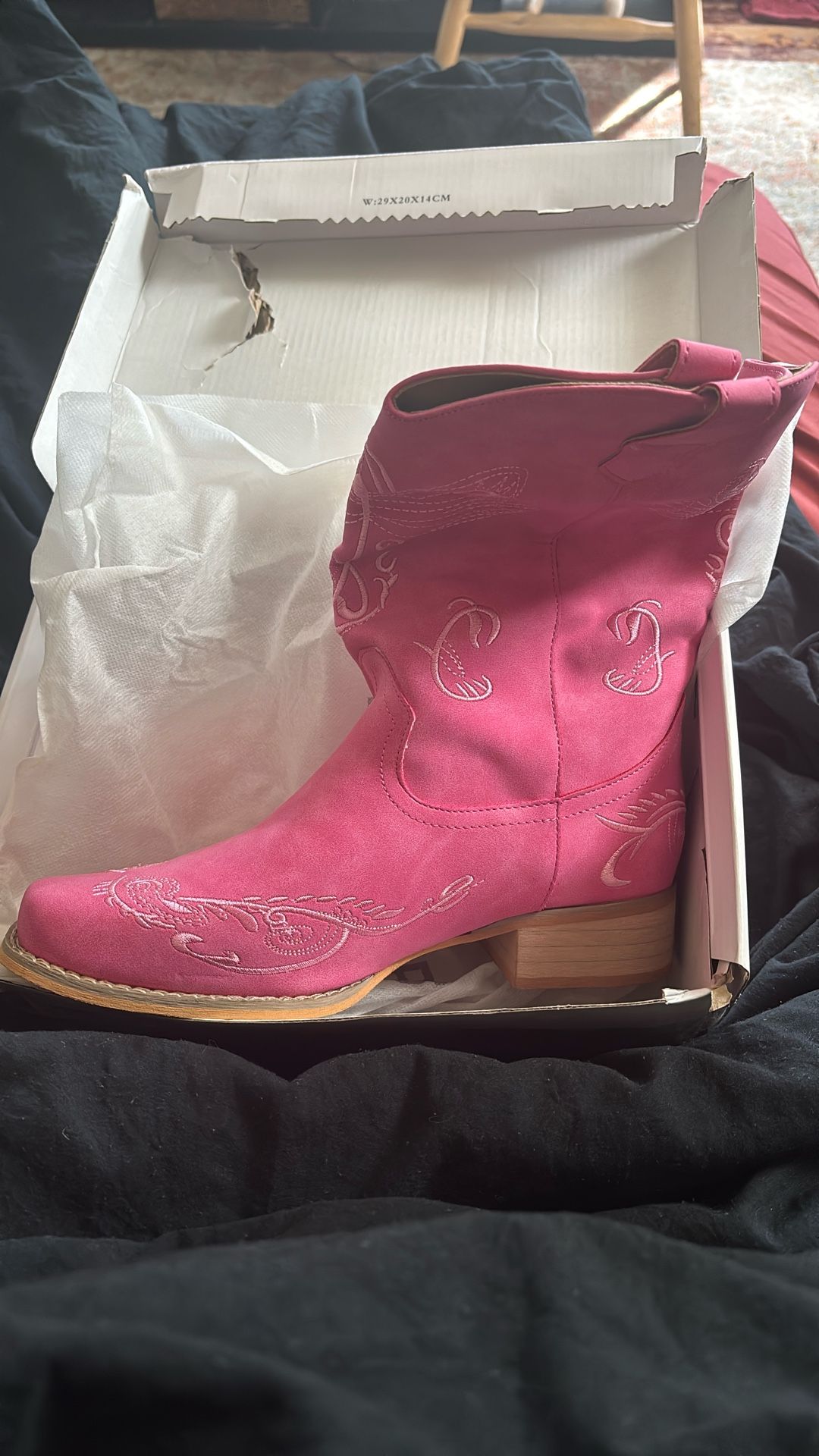 Pink Boots