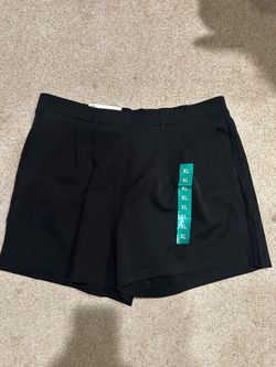 32 degrees cool black pull on shorts XL nwt