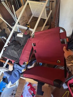 Burgundy Stadium Chairs