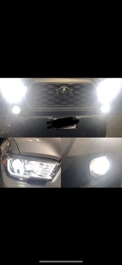  Led Bright Bulb Upgrades Any Vehicle With Warranty 6000k Bright White 8000k 3k TOYOTA 9003 H4 Luces  Thumbnail