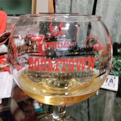 Vintage Fitzgerald Casino Large Fishbowl Cup Boomtown 