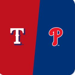 Texas Rangers at Philadelphia Phillies