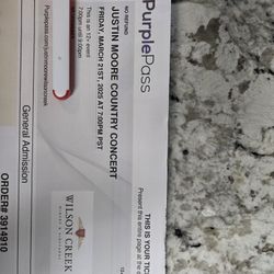Justin Moore Tickets - Friday,  March 21st