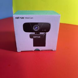 NEW Netvue Webcam for Desktops & Laptops | USB Plug & Play | Full HD 1080P SH003