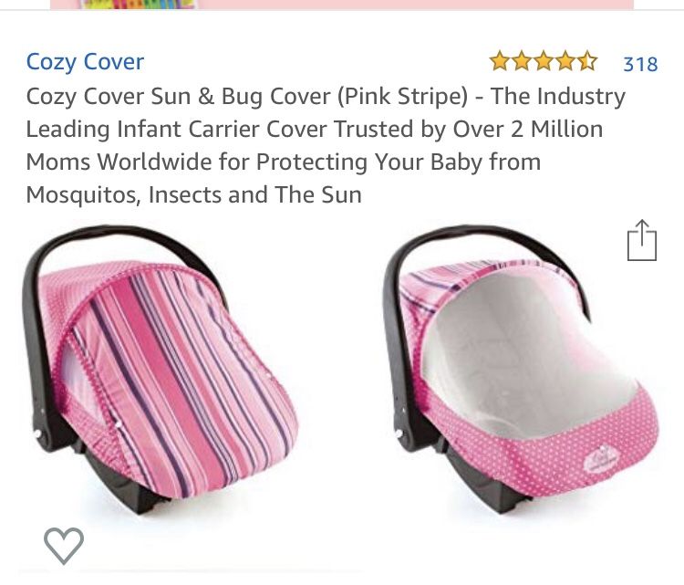 NEW Cozy cover for car seat