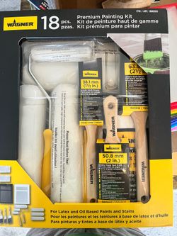 18 piece painting kit