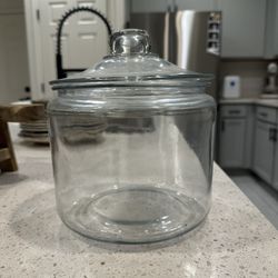 Decorative Glass Jar
