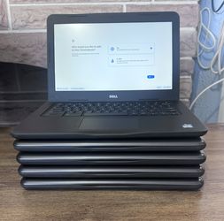 Dell Chromebook 13 3380 13 inch Celeron-3855U - 4GB RAM - 32GB SSD) Lot of 5