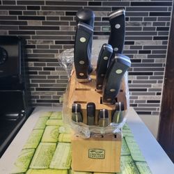 Kitchen Knives With Block