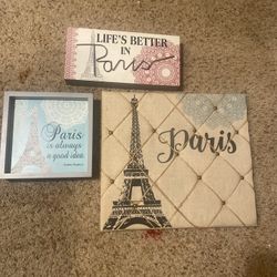 Paris Home Decor