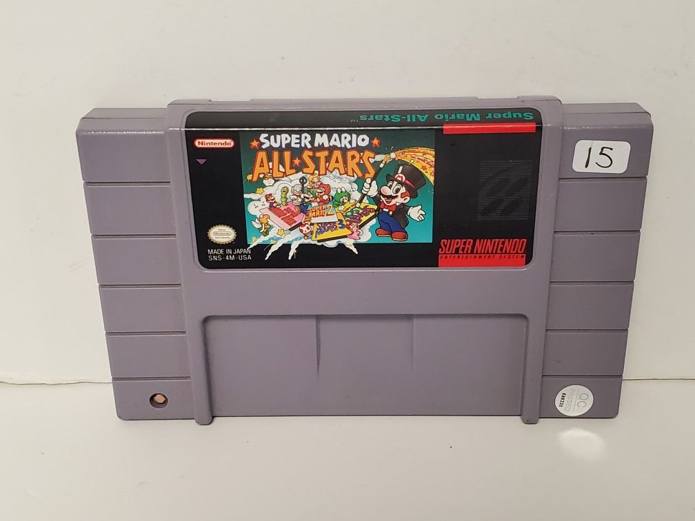 Super Nintendo Super Mario All Stars