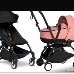 Yoyo Stroller Total Black Frame