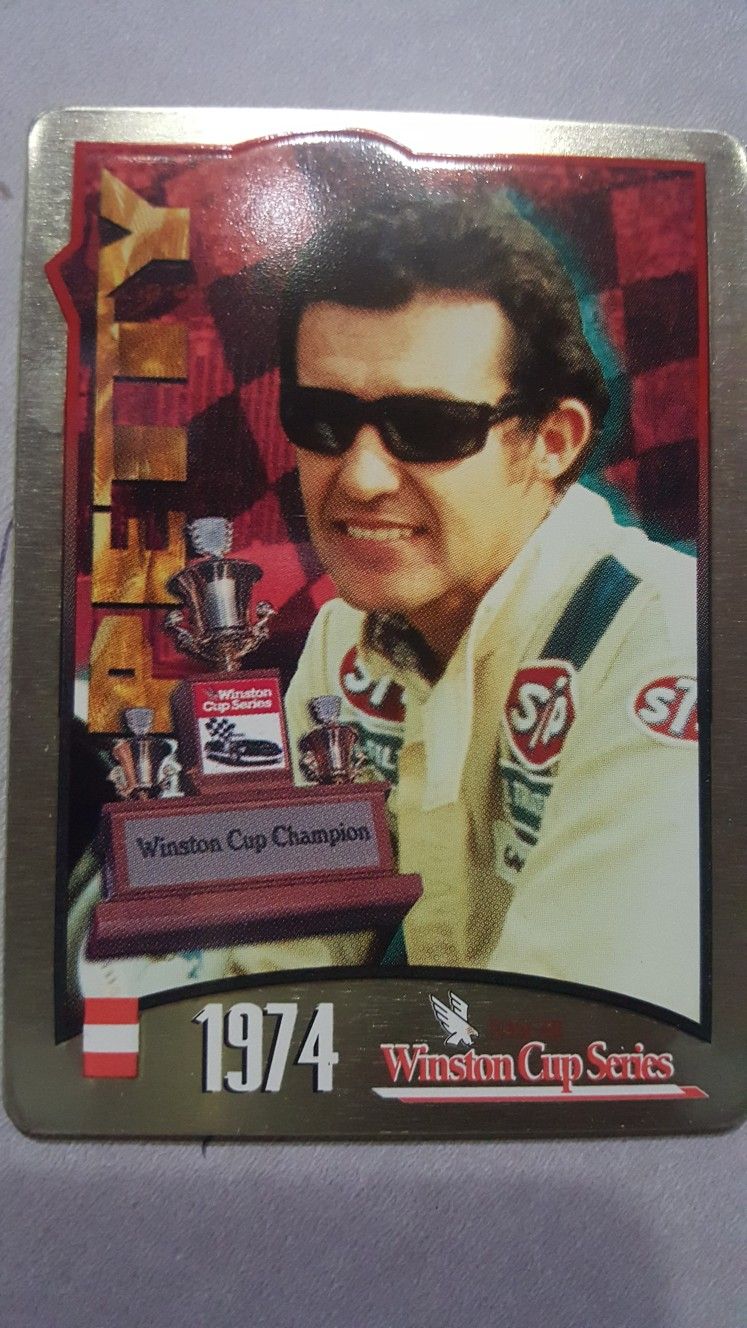 NASCAR Winston Cup Champions 25th Anniversary Metal Trading Cards RJ  Reynolds for Sale in Temple, TX - OfferUp