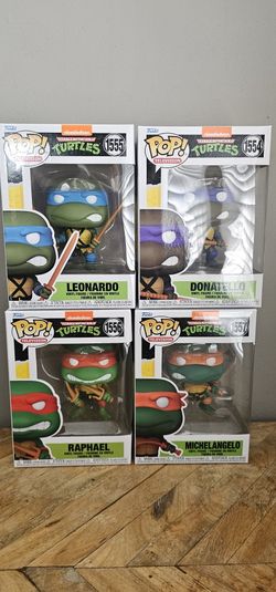Teenage Mutant Ninja Turtles Funko Pop Set – Brand New in Box