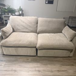 Two Piece Living Spaces Recliner