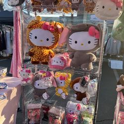 Hello Kitty Plushies 