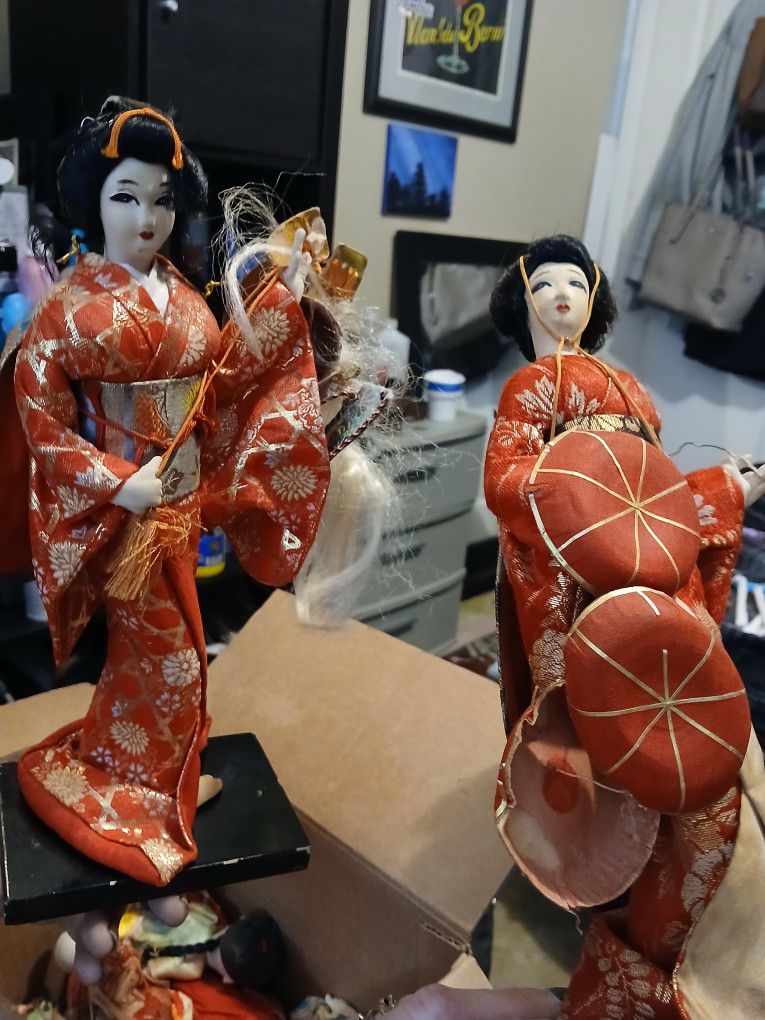Antique keisha dolls