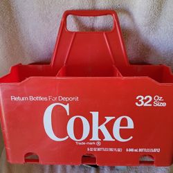 Coca Cola Plastic Crate 32oz
