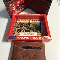 Peruvian Handmade Leather Wallet 