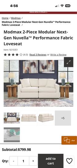 Loveseat From Ashley
