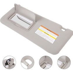 Sun Visor Left Driver Gray For 2011-2016 Infiniti QX56 QX80 96401-1LA3D