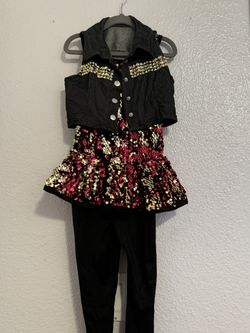 Girl Dance Costume Size MC