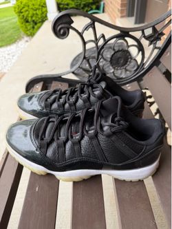 Jordan 11 Low Black Gum Size 9