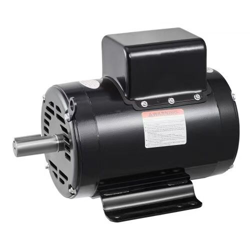 7.5HP Air Compressor Motor, 230V 31.6 Amps Electric Motor, 3450RPM 184T Frame, 1-1/8" Keyed Shaft, 2.75" Shaft Length for Air Compressors, Single Phas