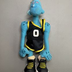 Vintage 1996 Warner Bros McDonald's Space Jam Monstars Blanko Plush