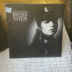 Janet Jackson Rhythm Nation vinyl From 1989