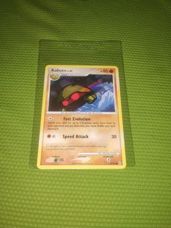 Near Mint 2009 Pokémon - Kabuto Game Card - 67/99