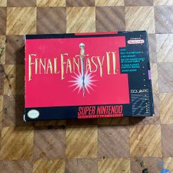 Final Fantasy 2 Super Nintendo 