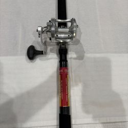 Left Ended Avet LX 6/3  2 Speed on New Star Ariel 7’0” 15-30lb Rod 