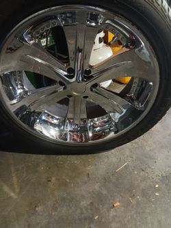 Chrome rims