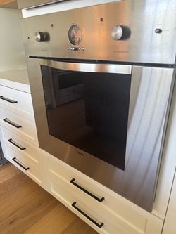 Viking Stainless Steel Wall Oven and Microwave Set