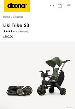 Doona Liki Trike S3 Premium Edison