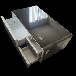 Sobro Large Smart coffee Table W. Refrigerator,BT, Speaker Read Description.