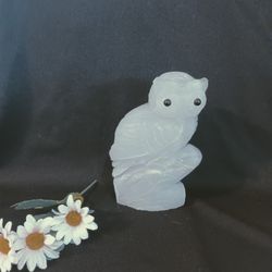 Fluorite Owl Antique