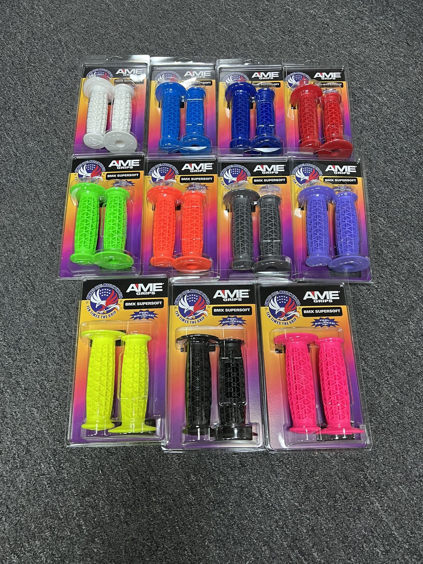 AME Super Soft Supersoft BMX Bicycle Grips