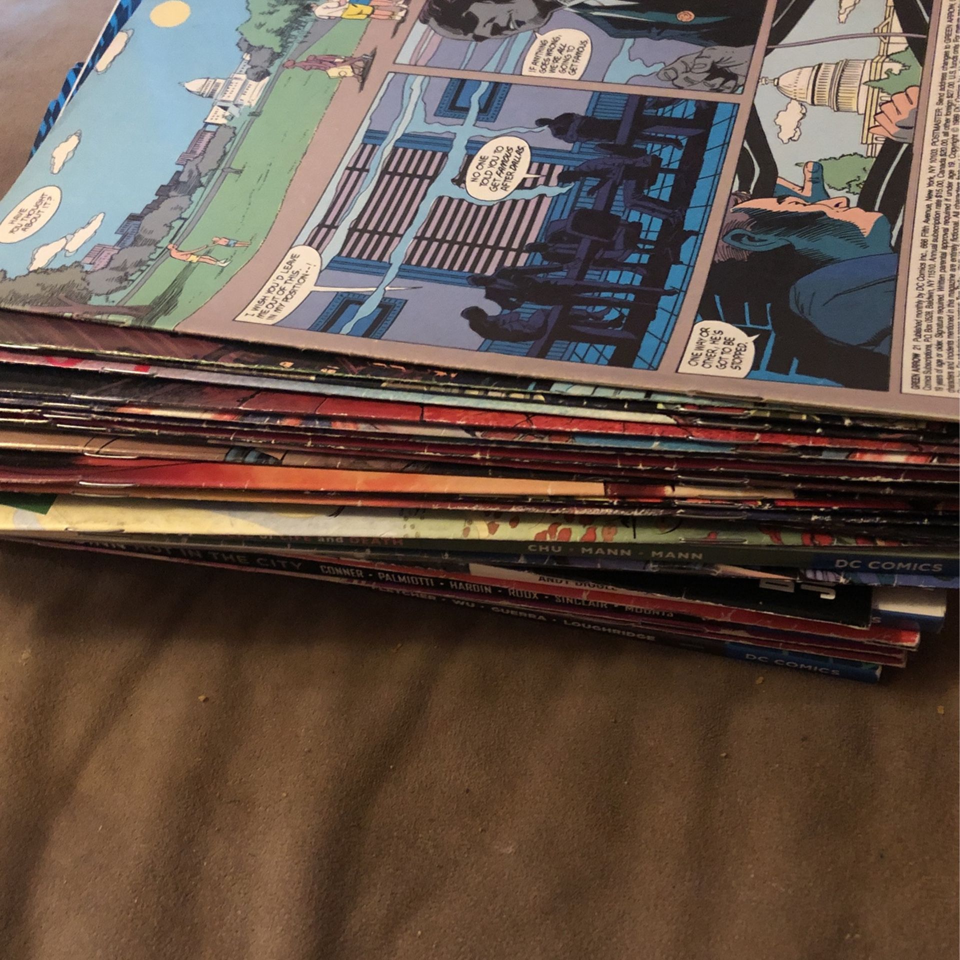 COMIC BOOKS READ DESCRIPTION FIRST COME FIRST SERVE