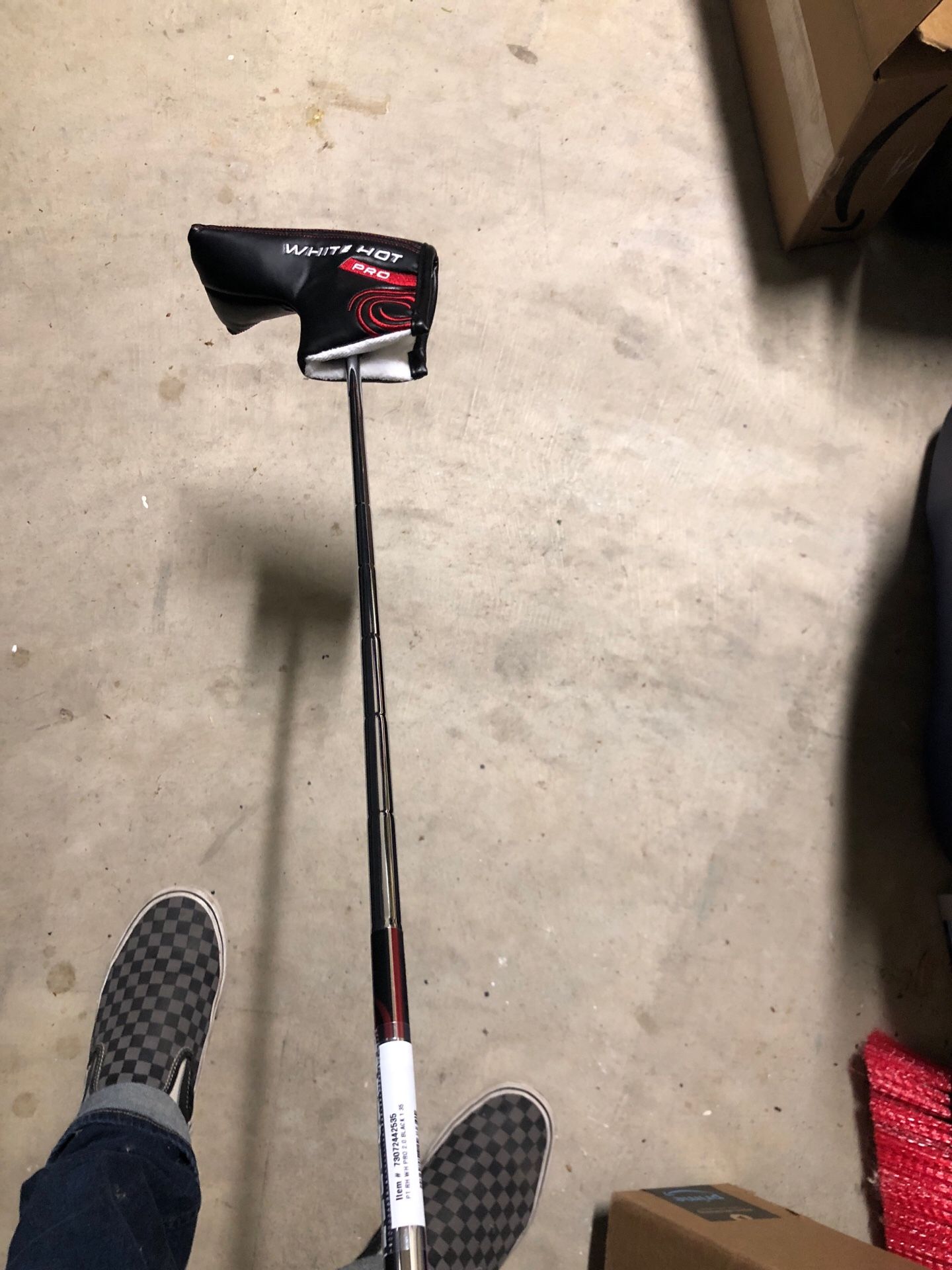 Brand new odyssey white hot putter golf club