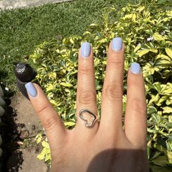 Tiffany & co heart Ring size 6